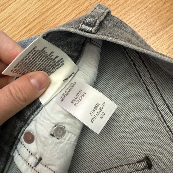 AGOLDE NICO high rise slim jeans size 24 - Picture 5 of 7